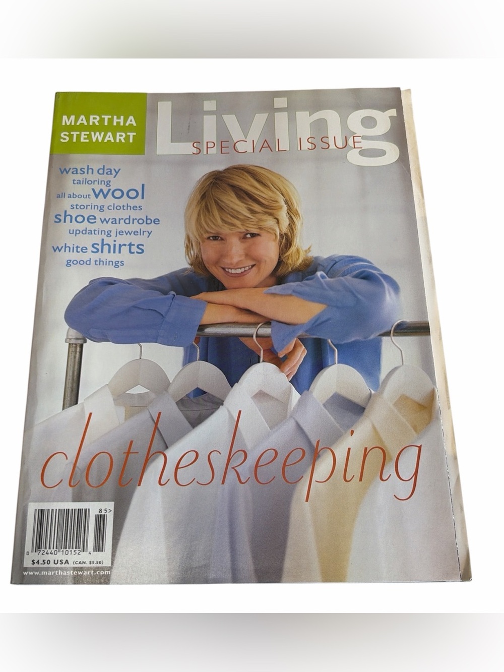 🔥 Martha Stewart Living Clotheskeeping Special Issue Fall 1998 Vintage Magazine🔥